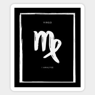 Virgo Zodiac Sign Magnet